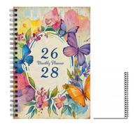 Planner Mensile Quaderno Diario Agenda Libro per gli Anni 2006-2008