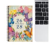 Planner Mensile Quaderno Diario E Agenda Per Gli Anni 2026-2028
