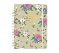 Planner Notebook, Spiral Binding Planners, Business Planner, 2025 Weekly Monthly Spiral Binding Planner for Distance Learning and Family Organization for Adults and Kids with School Supplies