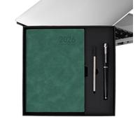 Planner Notebook - Work Planner, 2026 Schedule Dairy Books | 2026 Days Work Task Notebook | A5 Daily Agenda Full 12-Month Notes Journal Writing Time For Fitness Travel College School And Others