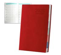 Planner Notebook - Work Planner, 2026 Schedule Dairy Books | 2026 Days Work Task Notebook | A5 Daily Agenda Full 12-Month Notes Journal Writing Time For Fitness Travel College School And Others