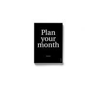 Planner Octagon mese vista, colore nero.