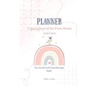 Planner: Organization of Week, Month and Year