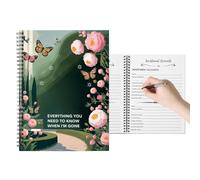 Planner Organizzatore Per Fine Vita Agenda Successoria con Rilegatura a | Organizer Pianificatore Post Morte per Anziani Beni Personali Finanziari Affari di Lavoro e Funerale