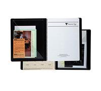Planner Pad Insta Pockets, Agenda frontale e posteriore con tasche, formato Executive, vinile trasparente, 20,3 x 25,4 cm