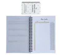 Planner per la perdita di peso, diario alimentare per una sana gestione del peso, diario giornaliero dei pasti e degli esercizi per la pianificazione della salute e del benessere di uomini, donne e