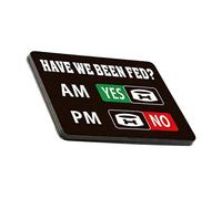 Planner per l'alimentazione di animali domestici, magneti per la visualizzazione dei pasti, magnete per promemoria l'alimentazione degli animali domestici, per la gestione della salute in cucina