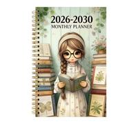 Planner Pluriennale 2026-2030 Agenda Multi Anno 21x14 cm 2026-2030 60 | Blocco Note per Cose da e Pianificazione Per Casa Scuola Ufficio Studio Dormitorio Appartamento