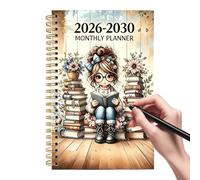 Planner Pluriennale 2026-2030 Agenda Multi Anno Quaderno 2026-2030 60 | Blocco Note per Cose da e Pianificazione Per Casa Scuola Ufficio Studio Dormitorio Appartamento