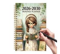 Planner Pluriennale 2026-2030 Agenda Multi Anno Quaderno Mensile 2026-2030 | Pianificatore Cose da e Tracker delle Abitudini per Casa Scuola Ufficio Studio Lavoro Dormitorio e