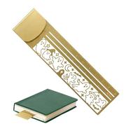 Planner Ruler - Metal Bookmark, Cut Out Stationery Tool