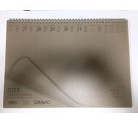 Planner Settimanale 2025 Maxi 50x35cm con Spirale da Tavolo Datato