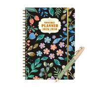 Planner Settimanale, Agende Con Rilegatura A Per La Pianificazione A Lungo Termine, Planner 2026 Settimanale E Mensile, Per Pianificazione, Appunti, Studente, Business, Lavoro, Scrivania