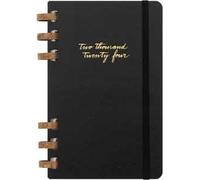 Moleskine Agenda Settimanale e Mensile Spirale 12 Mesi 2024, Agenda 2024, Formato Large 15x21, Copertina Rigida e Chiusura Elastica, Colore Nero