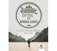 Planners & Notebooks Ins Wander Often, Wonder Always Travel Planner (Tascabile)