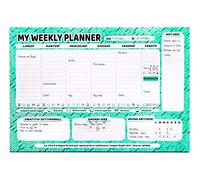 Planning Settimanale da Tavolo 2026 A4 stile giovanile - weekly planner da tavolo/pianificatore settimanale/calendario personalizzato 2026 / planning da scrivania 2025 / budget planner italiano