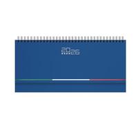 Planning settimanale ITALIA 2026 spiralato 10x30cm blu