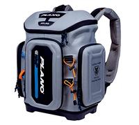 Plano Atlas 3700 Tackle - Zaino da pesca, materiale EVA grigio, include 3 scatole portaoggetti 3750 per vermi, esche ed esche, base impermeabile e antiscivolo