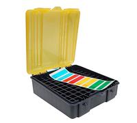 Plano Custodia per munizioni per pistola .38 Special 100 colpi, giallo, custodia per cartucce, porta proiettili, organizer per cartucce per fucile, portamunizioni per pistola