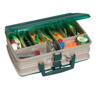 PLANO Double Sided Satchel Valigetta esca doppia faccia Tackle Box scatola da...