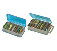 PLANO Double-Sided Tackle Organizer taglia S/M scatola esche pesca alla trota...