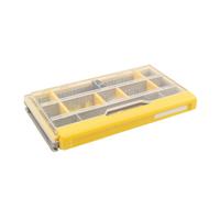 Plano Unisex's Edge 3500 Tackle - Scatola portaoggetti, giallo/grigio