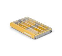 Plano EDGE 3700 Scatola per Jerkbait cassette per attrezzi impermeabili con organizer per hardbaits, per attrezzi da pesca con protezione antiruggine, resistenti per Jerkbaits e Twitchbaits