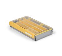 Plano EDGE Flex 3700 Box Cassette per attrezzi impermeabili con divisori pretagliati per la personalizzazione, per attrezzi da pesca con protezione antiruggine, per esche da pesca