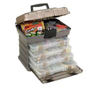 PLANO Guida Serie Clandestino Cremagliera Sistema Pesca Geraetebox 4 Scatole