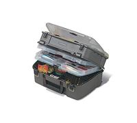 Plano Guide Series Satchel Double Sided Tackle Box Scatola per la conservazione dell'attrezzatura da pesca, compatta tackle box, satchel, ottima per conservare esche artificiali