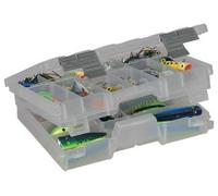Plano Guide Series Two-Tiered StowAway 3600 Double Sided Tackle Box Scatola per la conservazione dell'attrezzatura da pesca, borsa, ottima per conservare esche, esche morbide e altri attrezzi da pesca