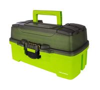 PLANO One Tray Tackle Box Scatole per attrezzi da pesca con organizer per hardbaits, esche artificiali, Tutti i tipi di pesca, Unisex, Verde brillante