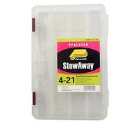 Plano ProLatch 3600 StowAway- Thin Cassetta per attrezzatura da pesca, scatola in plastica, scatola organizzativa in plastica con divisori rimovibili, vassoio per attrezzatura per Crankbaits