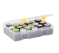 Plano ProLatch 3700 StowAway- Contenitore per esche Contenitore per attrezzatura da pesca, Scatola di plastica, Organizzatore per barattoli di plastica con inserto in schiuma