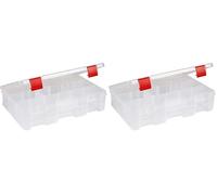 Plano Rustrictor StowAway 3600 Deep RUST PREVENTION Cassetta per attrezzi con scomparti, per attrezzi da pesca, per attrezzi da pesca, esche artificiali, esche artificiali dure e morbide e crackbaits