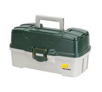 PLANO Scatola porta attrezzi da pesca a tre vassoi verde metallizzato/bianco ...