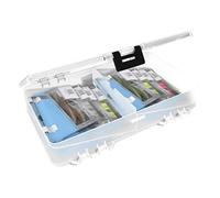 Plano Soft Plastic 3700 StowAway Cassetta per attrezzatura da pesca, scatola in plastica, scatola organizzativa in plastica con divisori rimovibili, vassoio per attrezzatura per Crankbaits