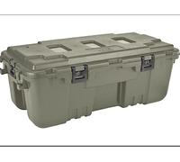 Plano Baule Sportivo con Cerniera Verde Oliva, Contenitore Militare Resistente, Grande, per Campeggio, Esercito, Caccia, Paintball, Airsoft o Casa