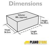 Plano Sportsmans Trunk Od Verde - Militare Tiro Caccia Trasporto Conservazione