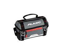 Plano Weekend Series 3500 Softsider Tackle Bag, tessuto grigio, include 2 3500 scatole portaoggetti Stowaway, morbida borsa per attrezzatura da pesca per esche ed esche, resistente all'acqua