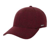 Plano Wool Cap Berretto by Stetson rosso scuro L (58-59 cm)