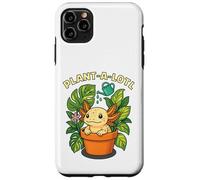 Plant-a-Lotl - Dolce axolotl nel vaso in terracotta pianta Custodia per iPhone 11 Pro Max