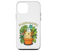 Plant-a-Lotl - Dolce axolotl nel vaso in terracotta pianta Custodia per iPhone 12 mini