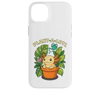 Plant-a-Lotl - Dolce axolotl nel vaso in terracotta pianta Custodia per iPhone 14 Plus