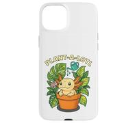 Plant-a-Lotl - Dolce axolotl nel vaso in terracotta pianta Custodia per iPhone 15 Plus