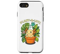 Plant-a-Lotl - Dolce axolotl nel vaso in terracotta pianta Custodia per iPhone SE (2020) / 7/8