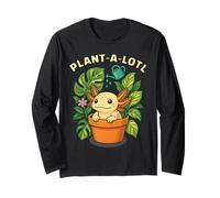 Plant-a-Lotl - Dolce Axolotl nel Vaso in Terracotta pianta Maglia a Manica