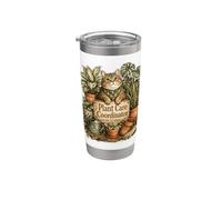 Plant Care Coordinator Gatto Piante Casa Bicchiere termico in acciaio inox doppia parete