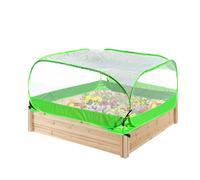 Plant Cover, Plant Tent Enclosure, 39.37x39.37x19.69 inches, Outdoor Foldable Mesh Windproof, Netting Guard for Vegetables Fruits Seedlings Shrubs Flowers Lawn Garden Yard Patio Porch Protection
