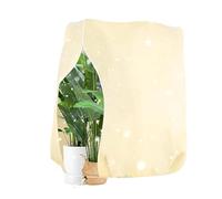 Plant Covers Freeze Protection, Drawstring Portable Warm Flower Wrap, Breathable Outdoor Garden Frost Barrier, Non Woven Protective Cover for Vegetables, Small Trees, Tomatoes, Winter Protection
